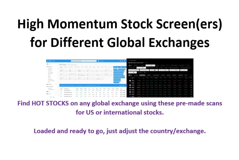 High Momentum Stocks Screen(ers) For Different Global ...