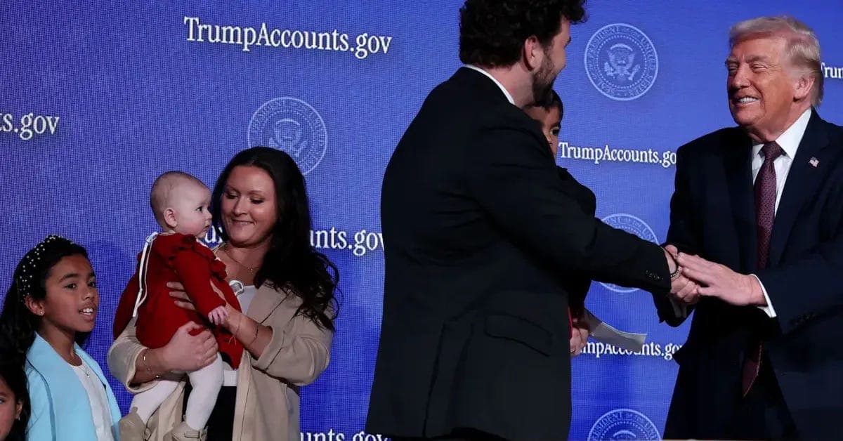Trump Administration Launches $1,000 Child Investment Accounts as Debate Grows