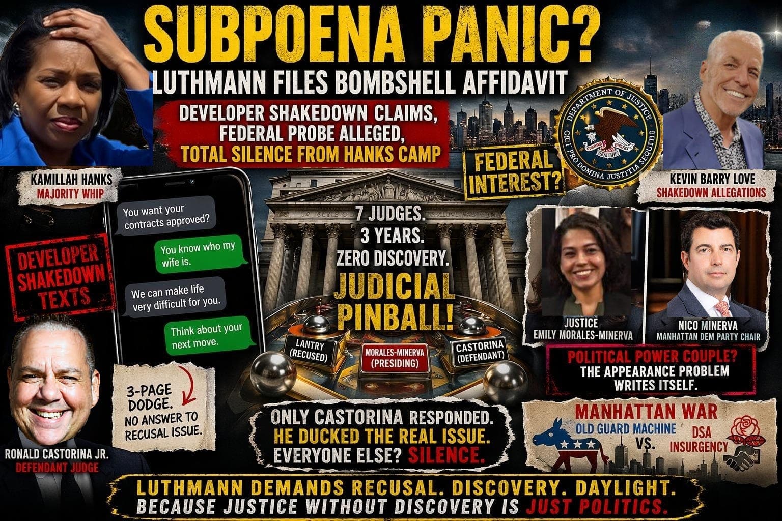 Hanks Developer Shakedown Bombshell