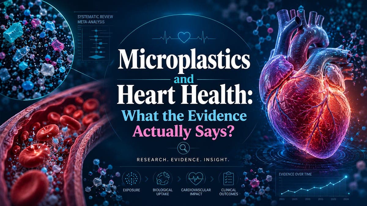 Microplastics and heart health: What the evidence actually says?