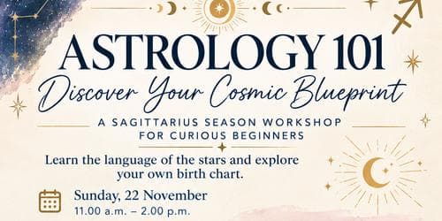 A Sagittarius Season Workshop for Curious Beginners