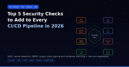 Top 5 Security Checks to Add to Every CI/CD Pipeline in ...