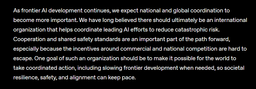 @emollick: Both Anthropic and OpenAI mention the possibilities of slowing AI development in their latest "what ...