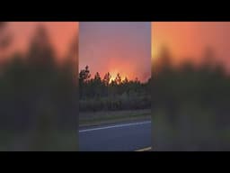 2,720-acre wildfire reported at Florida-Georgia line