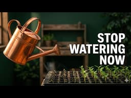 Stop Watering Seeds This Way  You're Killing Half of Them