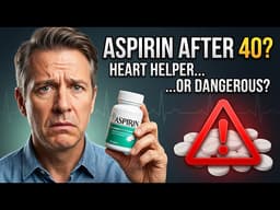 Daily Aspirin After 40? Who should Take and who should Not. Cardiologist Explains.