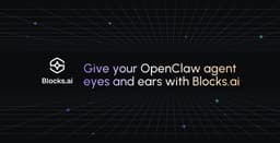 Give your OpenClaw agent eyes and ears with Blocks.ai