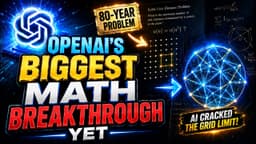AI Just Overturned an 80-Year-Old Geometry Problem - OpenAI