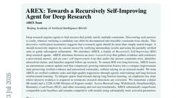 AREX: Towards a Recursively Self-Improving Agent for Deep Research