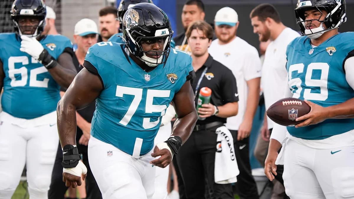 Anton Harrison Absence Forces Jaguars Offensive-Line Shuffle