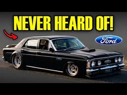15 WEIRD FORD Muscle Cars You've NEVER Heard Of!