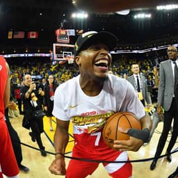 Raptors retire 'GROAT' Kyle Lowry's no. 7 jersey