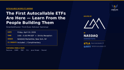 Autocallable ETFs Are Here — And You Can Learn About Them Directly From the People Building Them