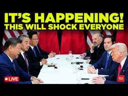 BREAKING LIVE | China & US 'COLLIDING' At Historic Face-to-Face Meeting; US CHECKMATED On Iran?