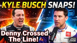 Kyle Busch FIRES BACK at Denny Hamlin After SHOCKING NASCAR Comments!