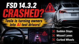 You Paid to Test Tesla FSD 14.3.2: Legal Shield, Imperfect AI, and Liability for Drivers