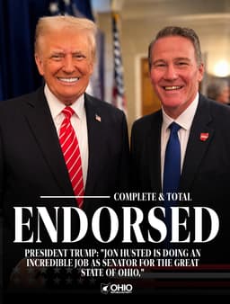 President Trump Gives Senator Jon Husted His Complete ...