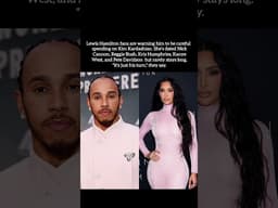Lewis Hamilton Warned! 🏎️ Fans React to Kim Kardashian Dating Rumors #popculture #celebritynews