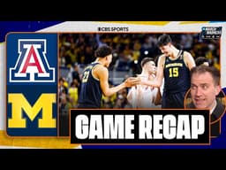 Michigan BLOWS OUT Arizona, advances to National Championship vs UConn