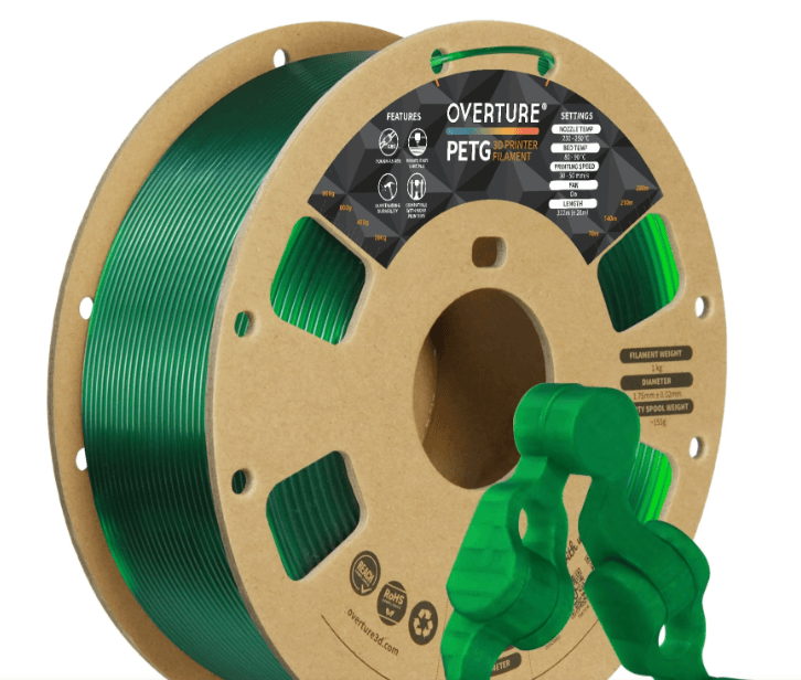 

	PETG Filament Printing & Troubleshooting Guide | Overture 3D
	