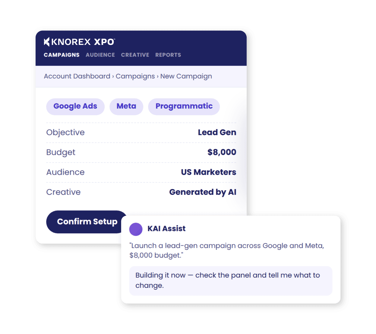 KAI Assist: AI Agent for Cross-Channel Campaigns