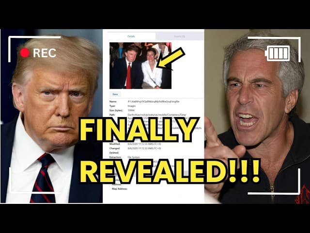 Trump-Epstein Ties Fallout [climaxing]