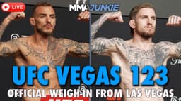 🔴 UFC Vegas 123: Moicano vs. Nolan official weigh-in and ...