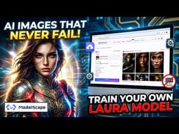 Train Your Own Laura AI Model in the Cloud | Consistent AI Image Generation (No GPU Needed)