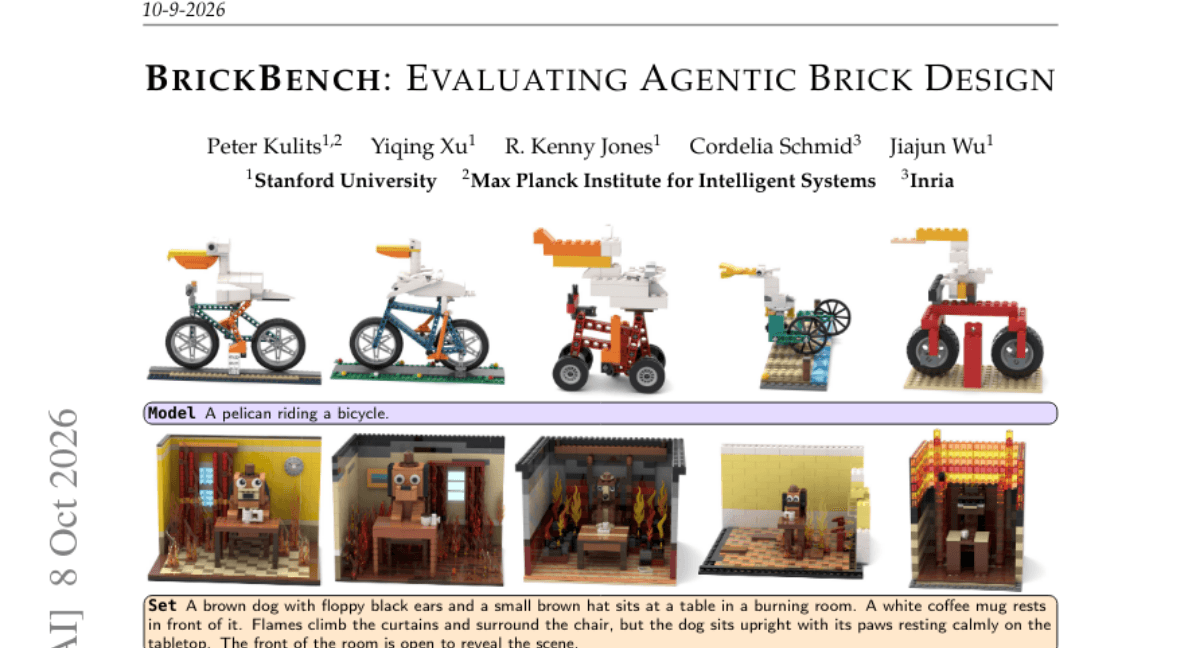 BrickBench: Evaluating Agentic Brick Design