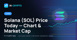Solana (SOL) Price Today — Chart & Market Cap | In-Crypto