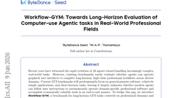 Workflow-GYM: Towards Long-Horizon Evaluation of Computer-use Agentic tasks in Real-World Professional Fields