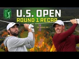 US Open Round 1 Recap | Leaderboard, Storylines, Notables