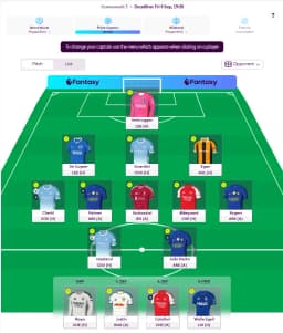 FPL Gameweek 3 Team 2026/27