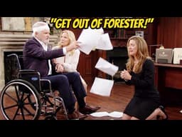Brooke seduces Eric to become CEO; will Steffy get fired? The Bold and the Beautiful Spoilers