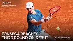 Highlights: Fonseca edges Rinderknech in electric Monte-Carlo 2026 battle | ATP Tour | Tennis