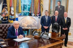 Pentagon Taps 12 Companies for Golden Dome SBI Tech