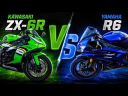 KAWASAKI NINJA ZX-6R vs YAMAHA YZF R6 | Which One Is The Best 600cc Sportbike❓