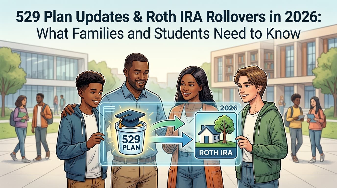 529 Plan Updates & Roth IRA Rollovers (2026): Rules, Limits, and Smart Moves - ScholarshipsandGrants.us