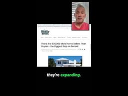 There Are 630,000 More Home Sellers Than Buyers—the Biggest Gap on Record #shorts