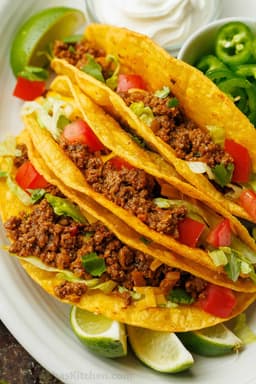 Ground Beef Tacos