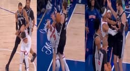 Wemby shoves Brunson, gets no-call, Hart gets technical in Finals