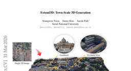 Extend3D: Town-Scale 3D Generation