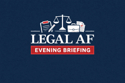 The Legal AF Evening Briefing