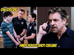 ABC General Hospital Spoilers FULL 04/03/26 - BRENNAN CALL 999,FINDS ROCCO SHOT CULLUM!