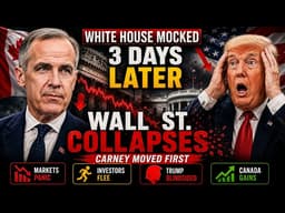 White House Mocked Carney — 3 Days Later Wall Street COLLAPSES