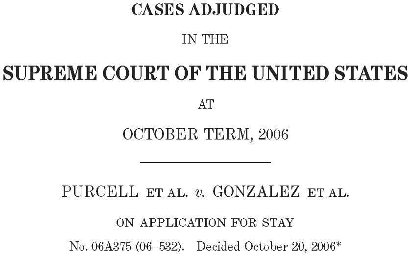 247. Should Purcell Apply to the Federal Government?