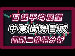 【日経平均展望 】中東情勢警戒　個別2銘柄分析