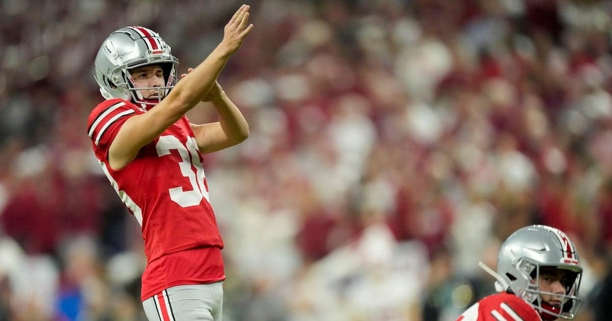 Former Ohio State K Jayden Fielding to enter NCAA ...