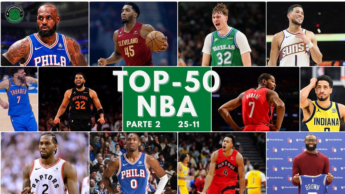 Top 50 NBA: Parte 2 | LeBron, Durant, Kawhi... y Cooper Flagg