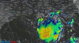 Dolly's remnants, Invest 97L provide low end development potential and some rain chances